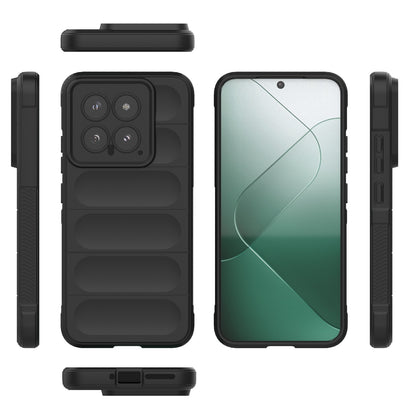 Xiaomi 14 5G Magic Shield TPU + Flannel Phone Case - Stylish, Durable, and Lightweight Protection