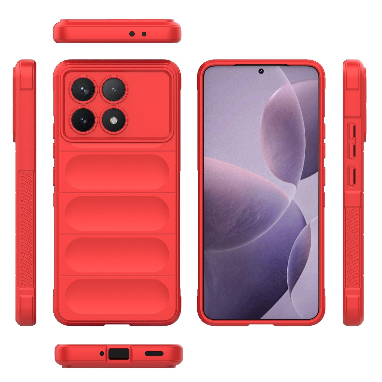 Xiaomi Redmi K70 Pro 5G Magic Shield TPU + Flannel Phone Case - Stylish, Durable, and Lightweight Protection