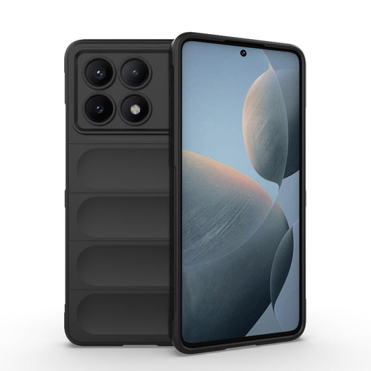 Xiaomi Redmi K70E 5G Magic Shield TPU + Flannel Phone Case - Stylish, Durable, and Lightweight Protection