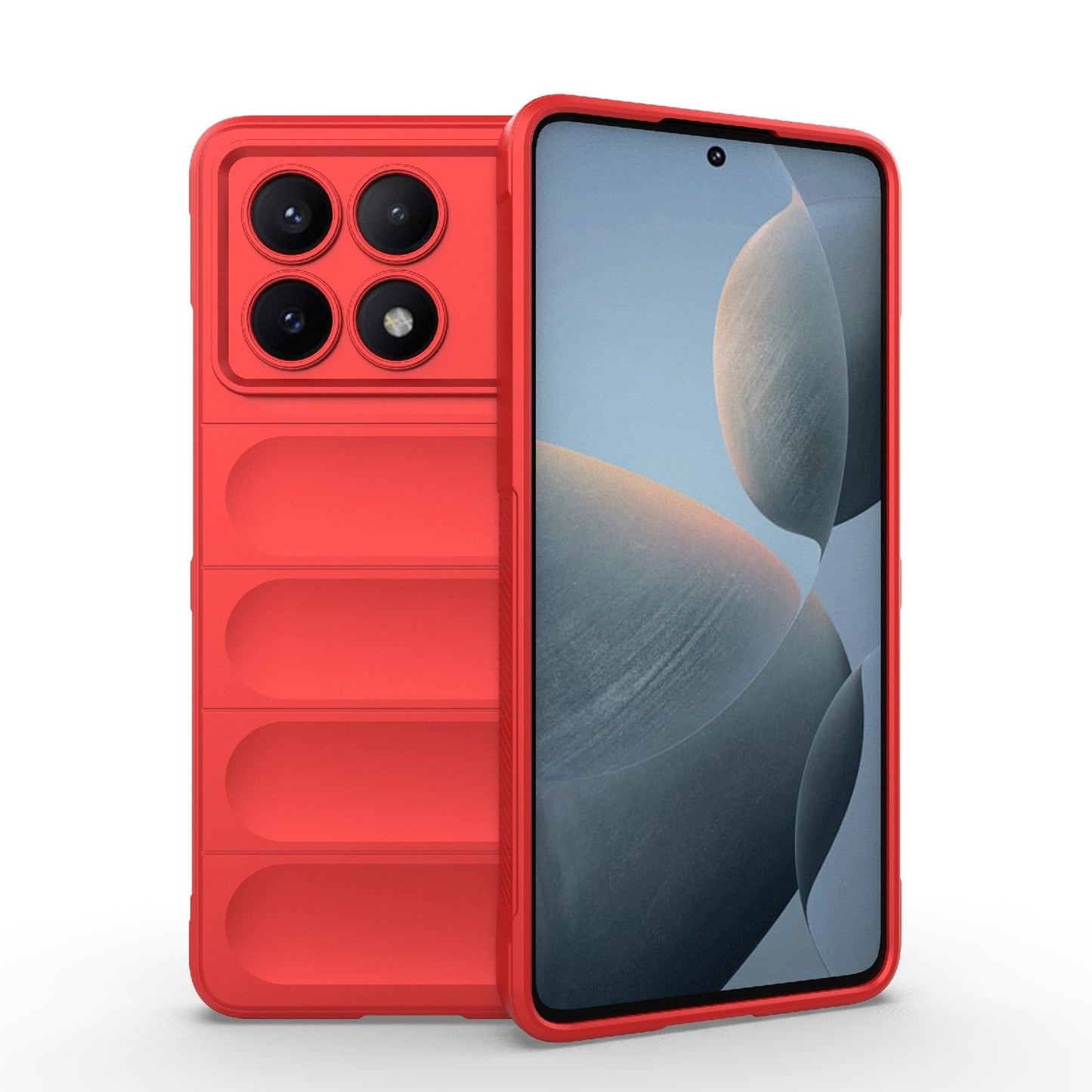 Xiaomi Redmi K70E 5G Magic Shield TPU + Flannel Phone Case - Stylish, Durable, and Lightweight Protection