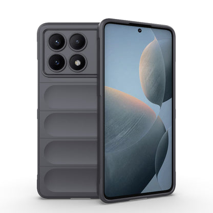 Xiaomi Redmi K70E 5G Magic Shield TPU + Flannel Phone Case - Stylish, Durable, and Lightweight Protection