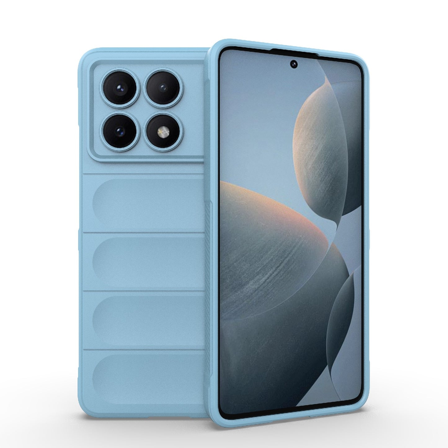 Xiaomi Redmi K70E 5G Magic Shield TPU + Flannel Phone Case - Stylish, Durable, and Lightweight Protection