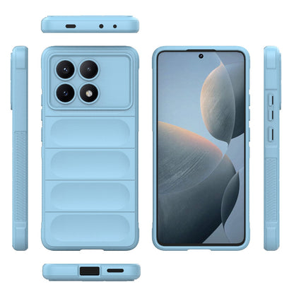 Xiaomi Redmi K70E 5G Magic Shield TPU + Flannel Phone Case - Stylish, Durable, and Lightweight Protection