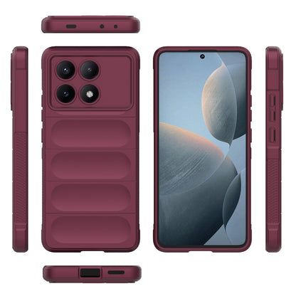 Xiaomi Redmi K70E 5G Magic Shield TPU + Flannel Phone Case - Stylish, Durable, and Lightweight Protection