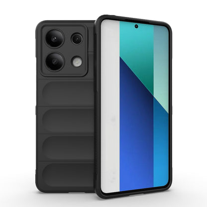 Xiaomi Redmi Note 13 4G Global Magic Shield TPU + Flannel Phone Case - Stylish, Durable, and Lightweight Protection