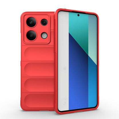 Xiaomi Redmi Note 13 4G Global Magic Shield TPU + Flannel Phone Case - Stylish, Durable, and Lightweight Protection