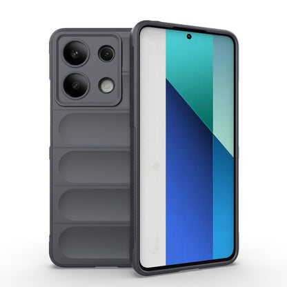 Xiaomi Redmi Note 13 4G Global Magic Shield TPU + Flannel Phone Case - Stylish, Durable, and Lightweight Protection