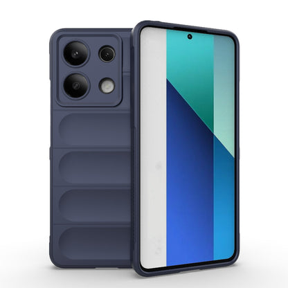 Xiaomi Redmi Note 13 4G Global Magic Shield TPU + Flannel Phone Case - Stylish, Durable, and Lightweight Protection