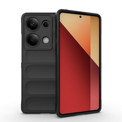 Xiaomi Redmi Note 13 Pro 4G Global Magic Shield TPU + Flannel Phone Case - Stylish, Durable, and Lightweight Protection