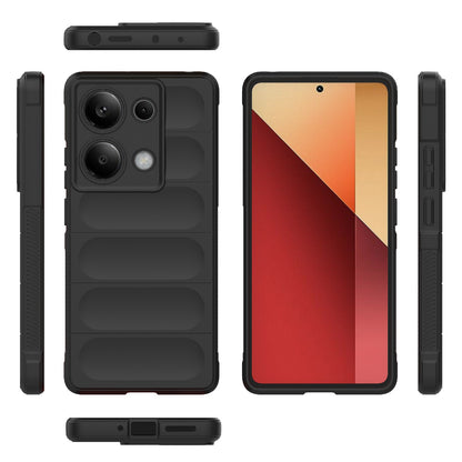 Xiaomi Redmi Note 13 Pro 4G Global Magic Shield TPU + Flannel Phone Case - Stylish, Durable, and Lightweight Protection