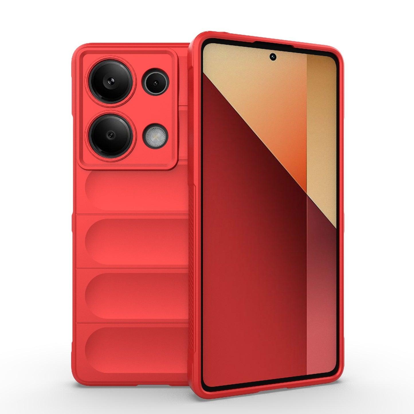 Xiaomi Redmi Note 13 Pro 4G Global Magic Shield TPU + Flannel Phone Case - Stylish, Durable, and Lightweight Protection