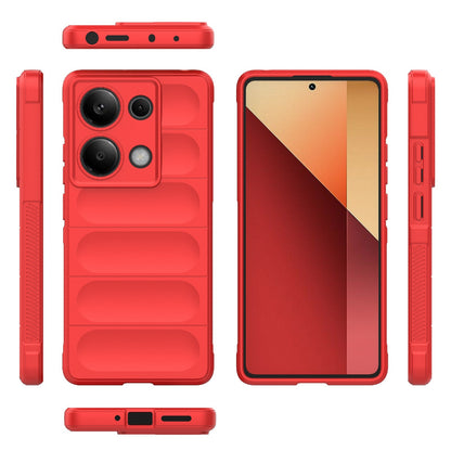 Xiaomi Redmi Note 13 Pro 4G Global Magic Shield TPU + Flannel Phone Case - Stylish, Durable, and Lightweight Protection