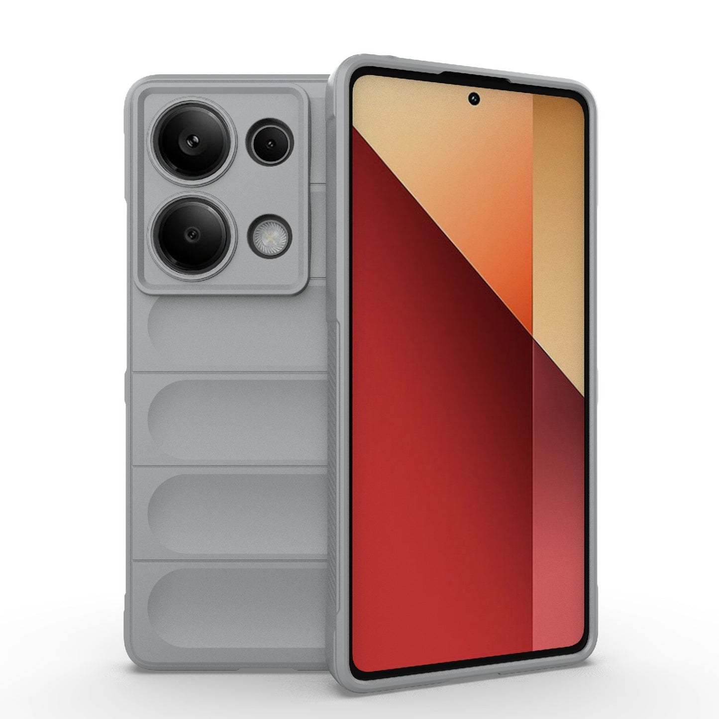 Xiaomi Redmi Note 13 Pro 4G Global Magic Shield TPU + Flannel Phone Case - Stylish, Durable, and Lightweight Protection