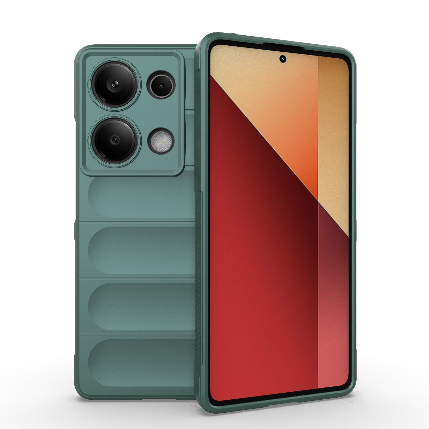 Xiaomi Redmi Note 13 Pro 4G Global Magic Shield TPU + Flannel Phone Case - Stylish, Durable, and Lightweight Protection