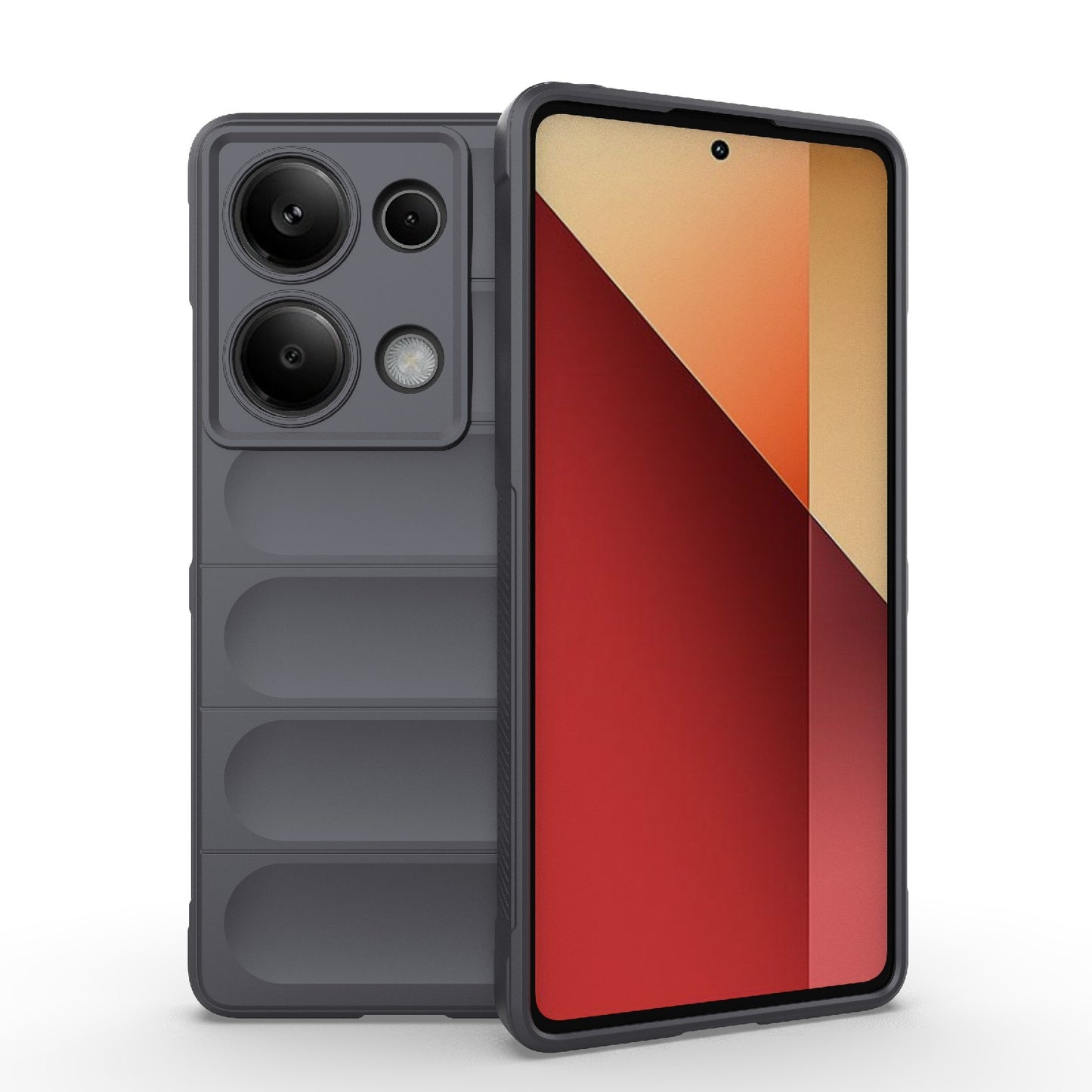 Xiaomi Redmi Note 13 Pro 4G Global Magic Shield TPU + Flannel Phone Case - Stylish, Durable, and Lightweight Protection