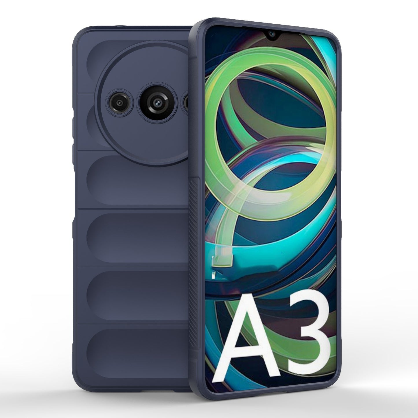 Xiaomi Redmi A3 4G Global Magic Shield TPU + Flannel Phone Case - Stylish, Durable, and Lightweight Protection