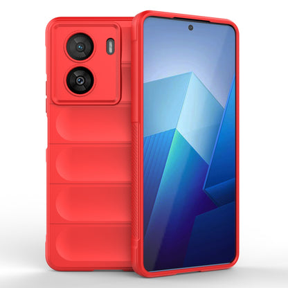 vivo iQOO Z7x Magic Shield TPU + Flannel Phone Case - Stylish, Durable, and Lightweight Protection