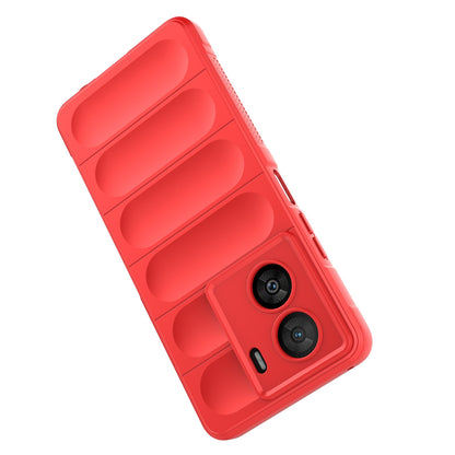 vivo iQOO Z7x Magic Shield TPU + Flannel Phone Case - Stylish, Durable, and Lightweight Protection