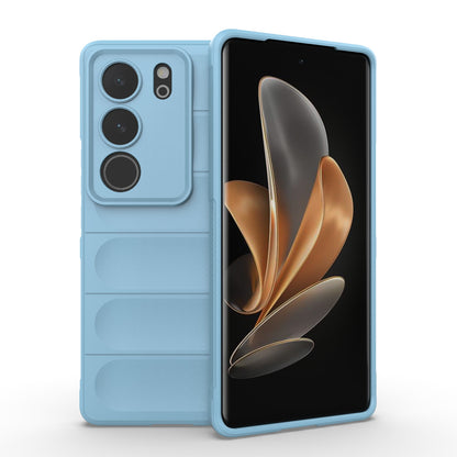 vivo S17 Pro Magic Shield TPU + Flannel Phone Case - Stylish, Durable, and Lightweight Protection