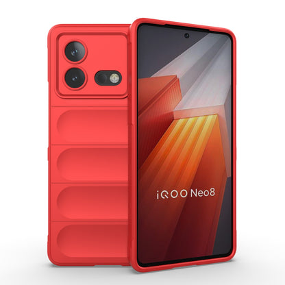 vivo iQOO Neo8 Magic Shield TPU + Flannel Phone Case - Stylish, Durable, and Lightweight Protection