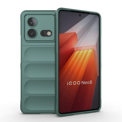 vivo iQOO Neo8 Magic Shield TPU + Flannel Phone Case - Stylish, Durable, and Lightweight Protection