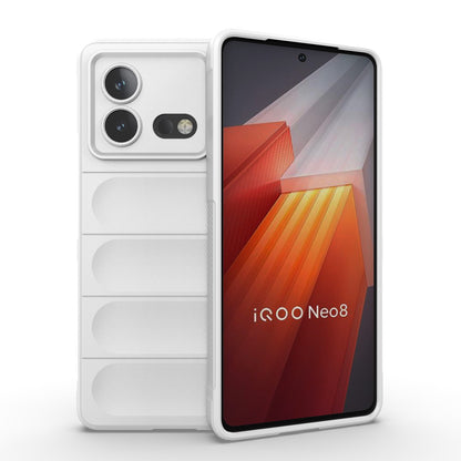 vivo iQOO Neo8 Magic Shield TPU + Flannel Phone Case - Stylish, Durable, and Lightweight Protection