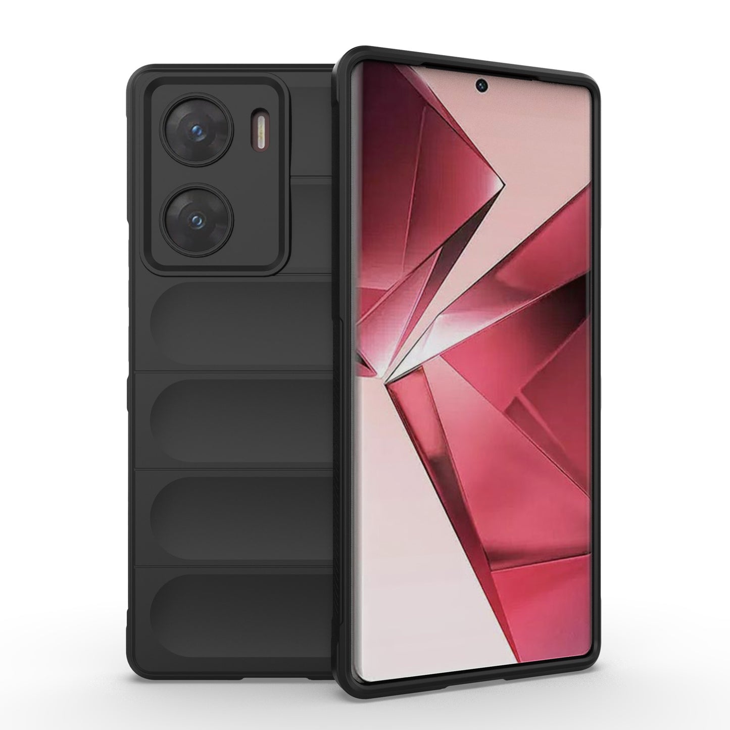 vivo V29e 4G Global Magic Shield TPU + Flannel Phone Case - Stylish, Durable, and Lightweight Protection