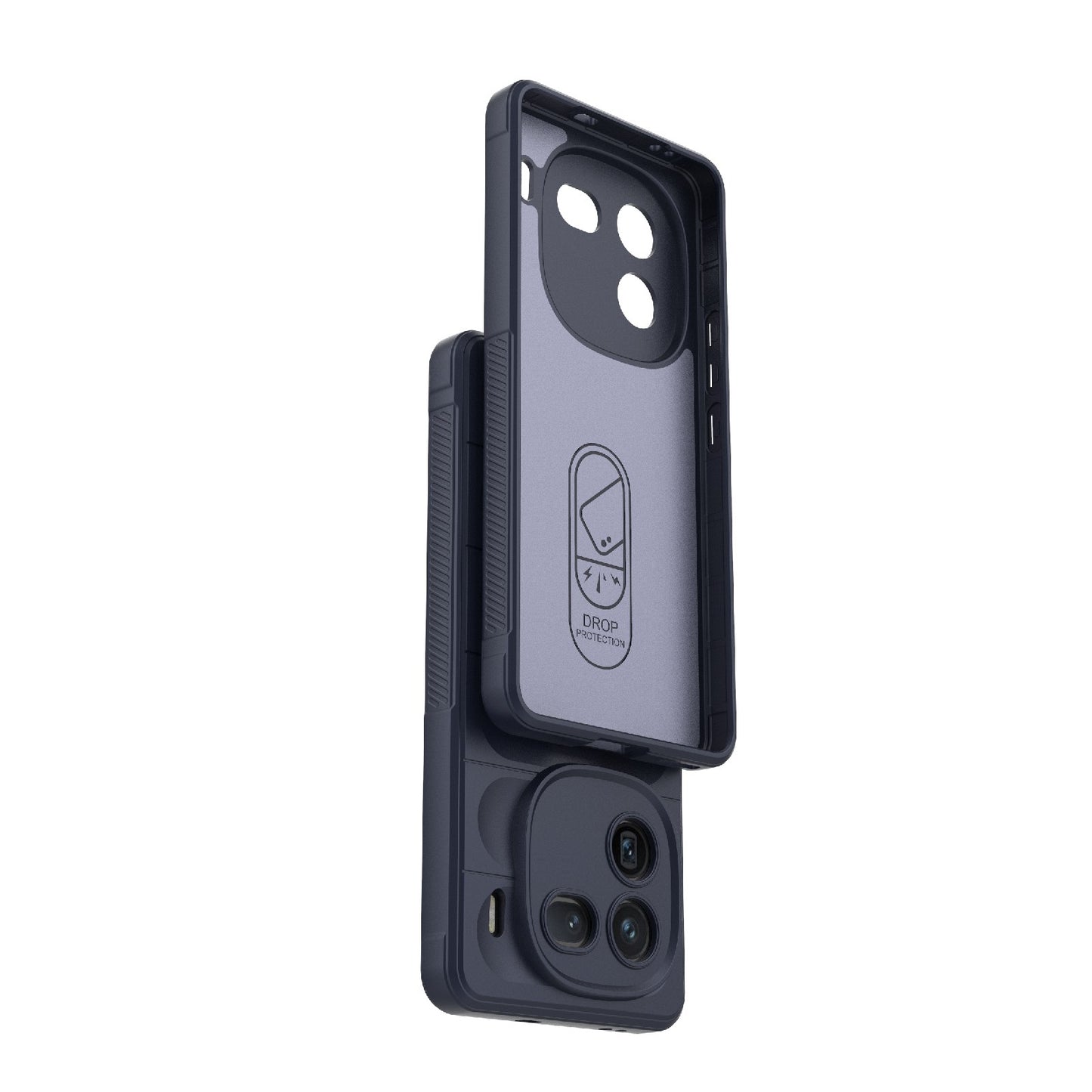 vivo iQOO 12 5G Magic Shield TPU + Flannel Phone Case - Stylish, Durable, and Lightweight Protection