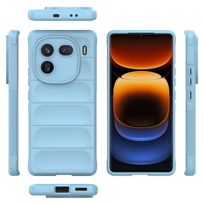 vivo iQOO 12 Pro 5G Magic Shield TPU + Flannel Phone Case - Stylish, Durable, and Lightweight Protection