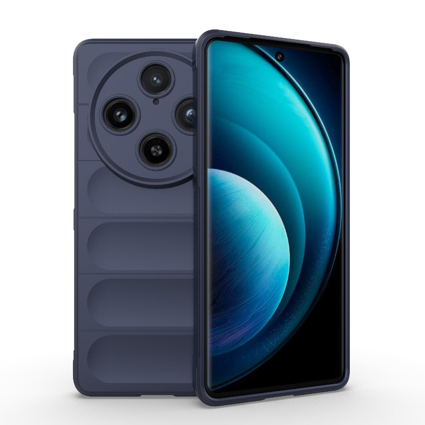 vivo X100 Pro 5G Magic Shield TPU + Flannel Phone Case - Stylish, Durable, and Lightweight Protection