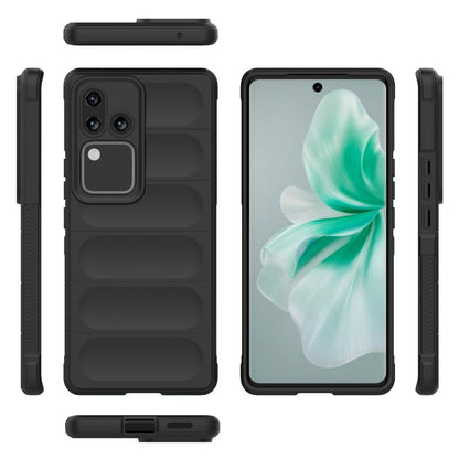 vivo S18 5G Magic Shield TPU + Flannel Phone Case - Stylish, Durable, and Lightweight Protection