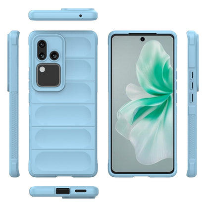 vivo S18 5G Magic Shield TPU + Flannel Phone Case - Stylish, Durable, and Lightweight Protection