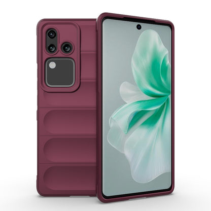 vivo S18 5G Magic Shield TPU + Flannel Phone Case - Stylish, Durable, and Lightweight Protection