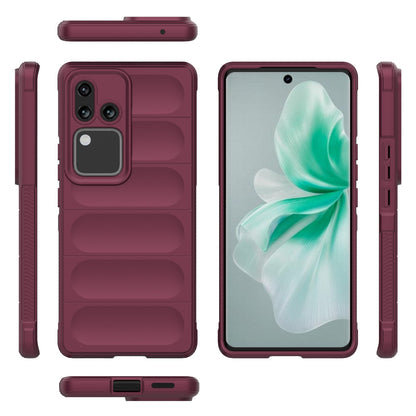 vivo S18 5G Magic Shield TPU + Flannel Phone Case - Stylish, Durable, and Lightweight Protection