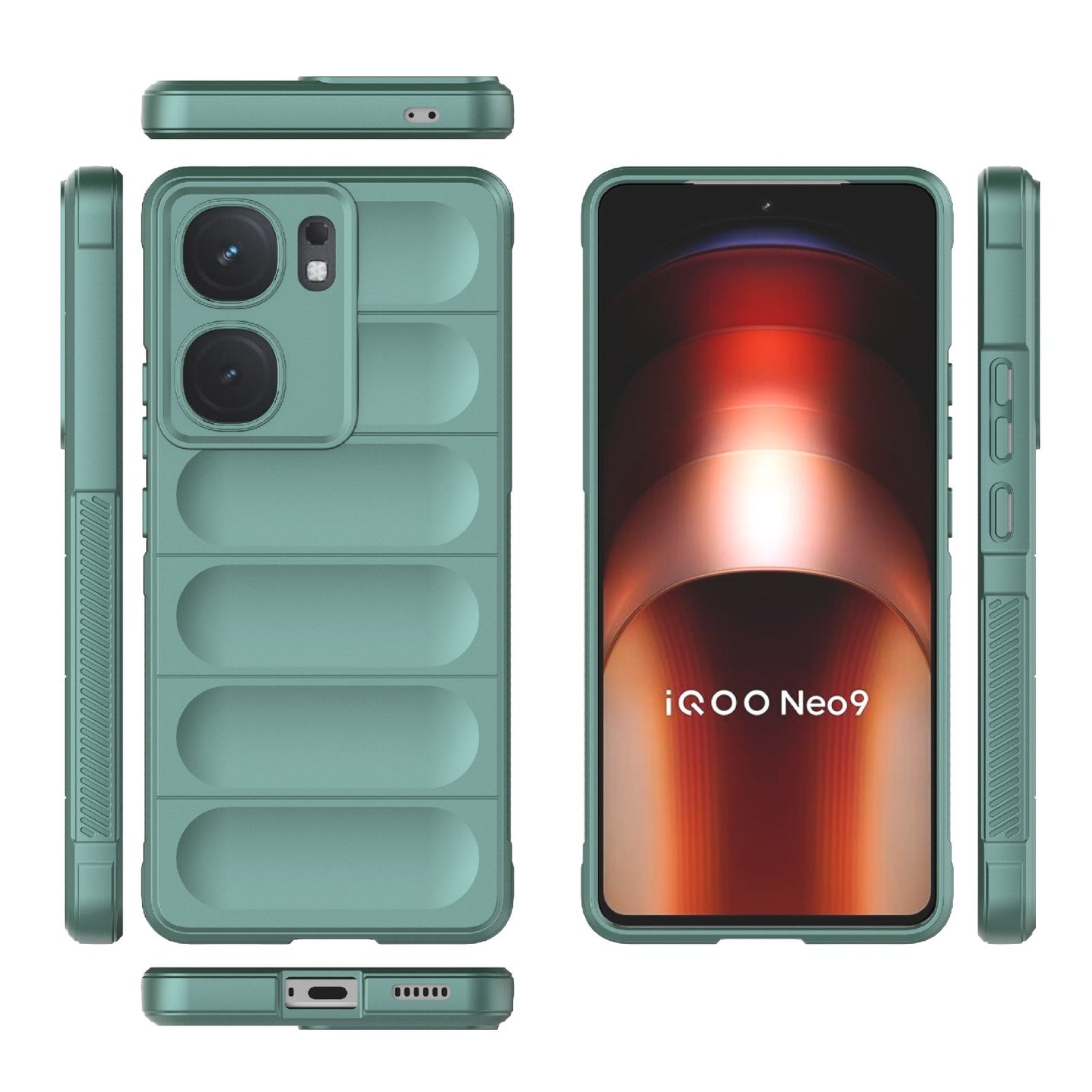 vivo iQOO Neo9 Magic Shield TPU + Flannel Phone Case - Stylish, Durable, and Lightweight Protection