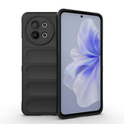 vivo S18E 5G Magic Shield TPU + Flannel Phone Case - Stylish, Durable, and Lightweight Protection