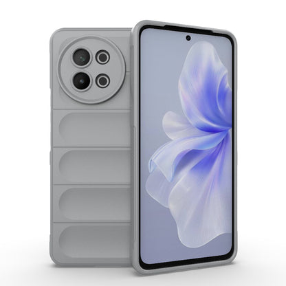 vivo S18E 5G Magic Shield TPU + Flannel Phone Case - Stylish, Durable, and Lightweight Protection