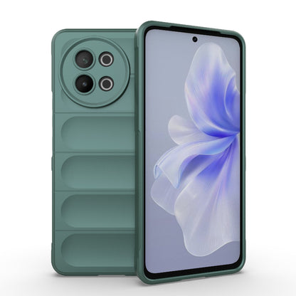 vivo S18E 5G Magic Shield TPU + Flannel Phone Case - Stylish, Durable, and Lightweight Protection