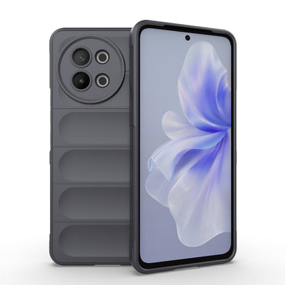 vivo S18E 5G Magic Shield TPU + Flannel Phone Case - Stylish, Durable, and Lightweight Protection