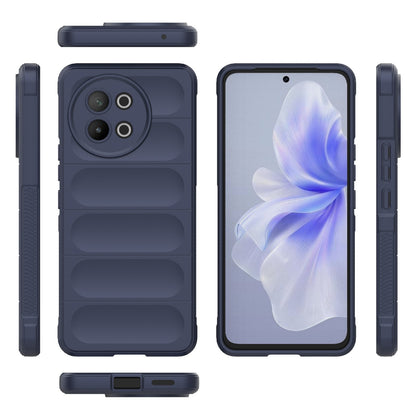 vivo S18E 5G Magic Shield TPU + Flannel Phone Case - Stylish, Durable, and Lightweight Protection