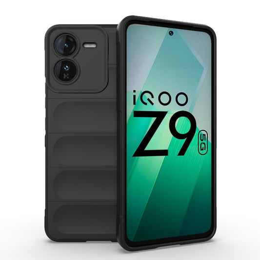 vivo iQOO Z9 5G Magic Shield TPU + Flannel Phone Case - Stylish, Durable, and Lightweight Protection