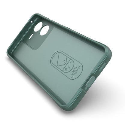 vivo iQOO Z9 5G Magic Shield TPU + Flannel Phone Case - Stylish, Durable, and Lightweight Protection