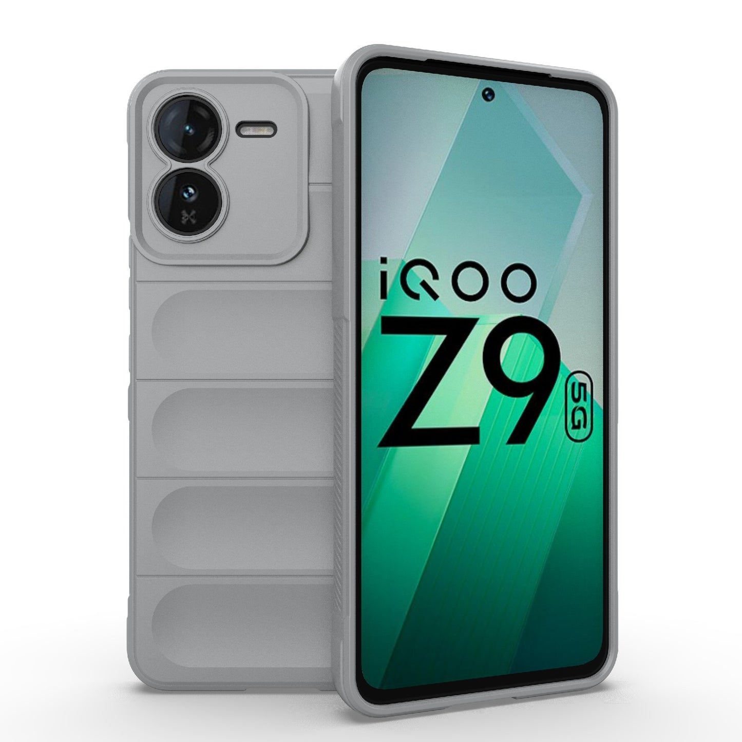 vivo iQOO Z9 5G Magic Shield TPU + Flannel Phone Case - Stylish, Durable, and Lightweight Protection