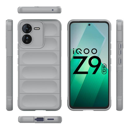 vivo iQOO Z9 5G Magic Shield TPU + Flannel Phone Case - Stylish, Durable, and Lightweight Protection