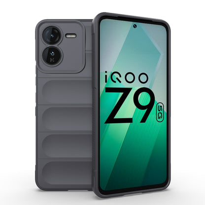 vivo iQOO Z9 5G Magic Shield TPU + Flannel Phone Case - Stylish, Durable, and Lightweight Protection