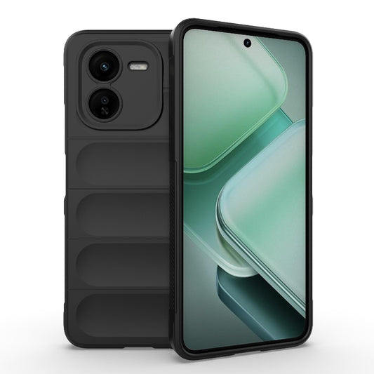 vivo iQOO Z9X 5G Magic Shield TPU + Flannel Phone Case - Stylish, Durable, and Lightweight Protection