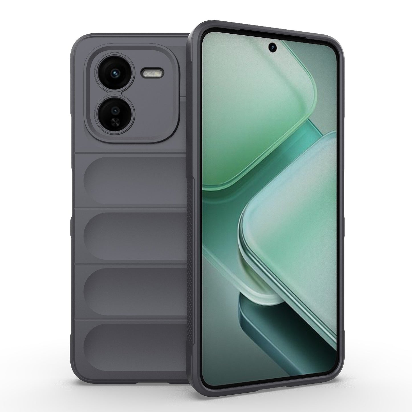 vivo iQOO Z9X 5G Magic Shield TPU + Flannel Phone Case - Stylish, Durable, and Lightweight Protection