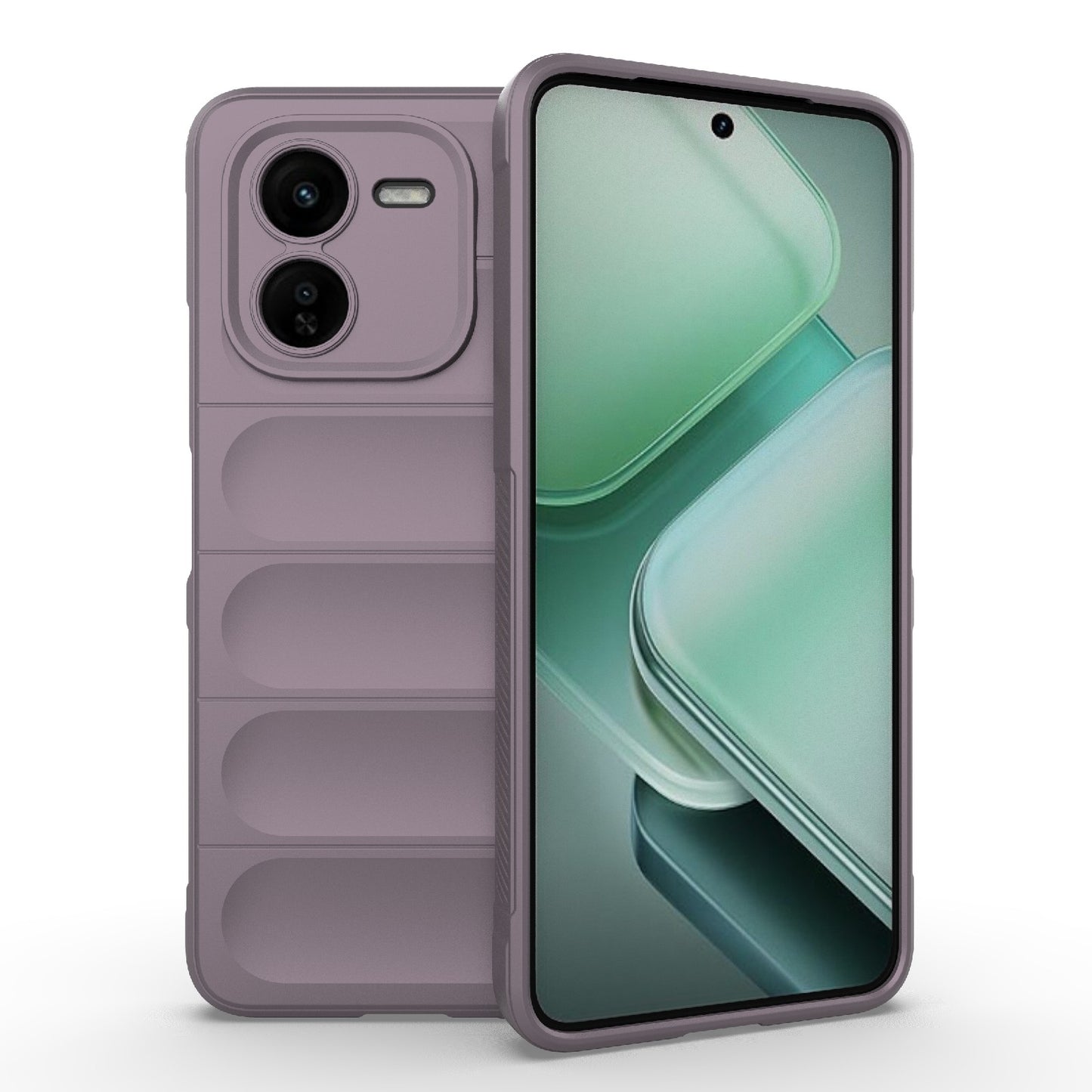 vivo iQOO Z9X 5G Magic Shield TPU + Flannel Phone Case - Stylish, Durable, and Lightweight Protection