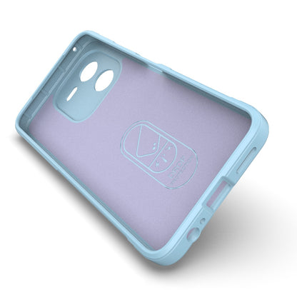 vivo iQOO Z9X 5G Magic Shield TPU + Flannel Phone Case - Stylish, Durable, and Lightweight Protection