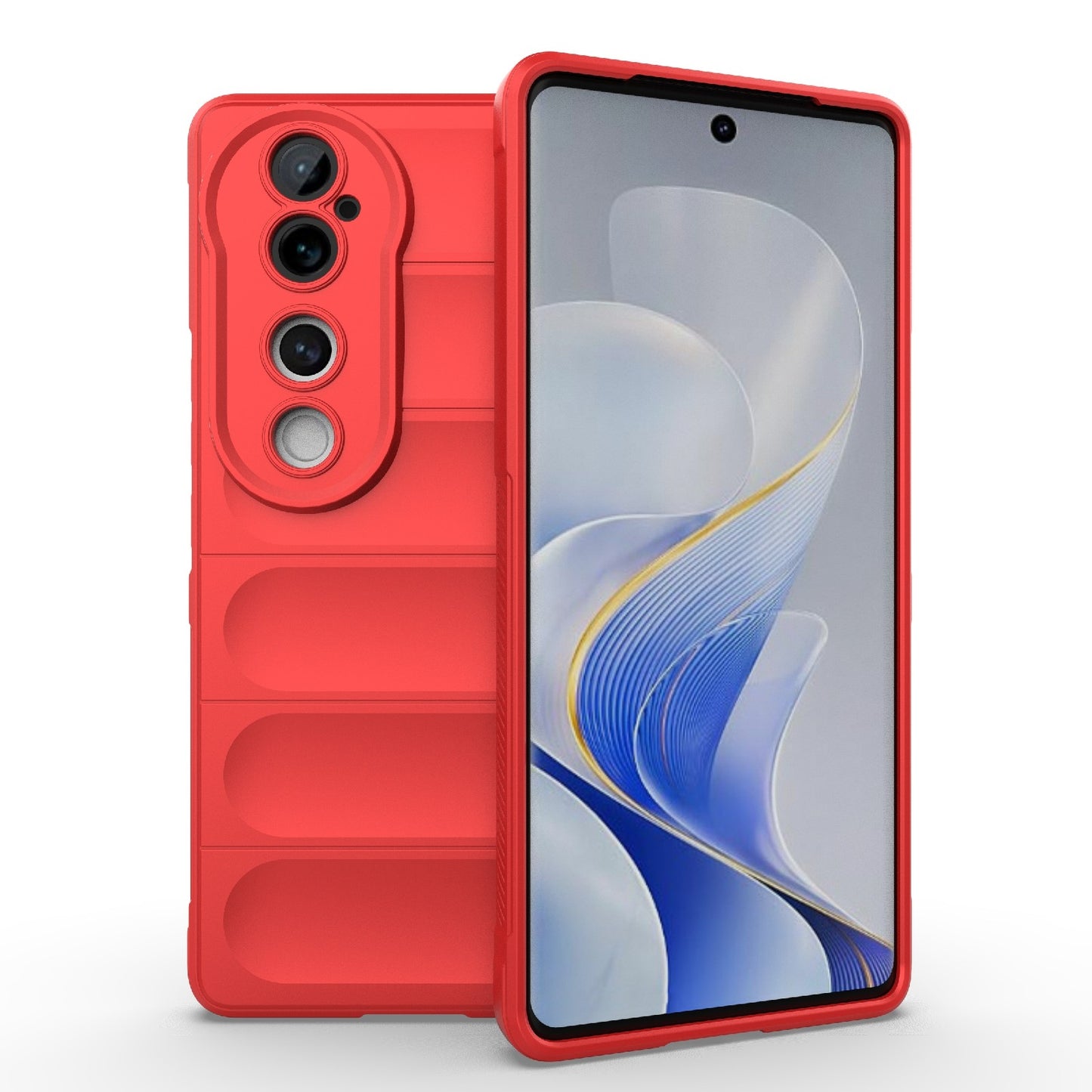 vivo S19 Pro 5G Magic Shield TPU + Flannel Phone Case - Stylish, Durable, and Lightweight Protection